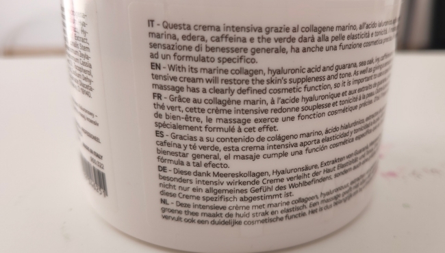 Regea Naturae | Crema Cellulite Program Massaggio Intensivo da 400ml